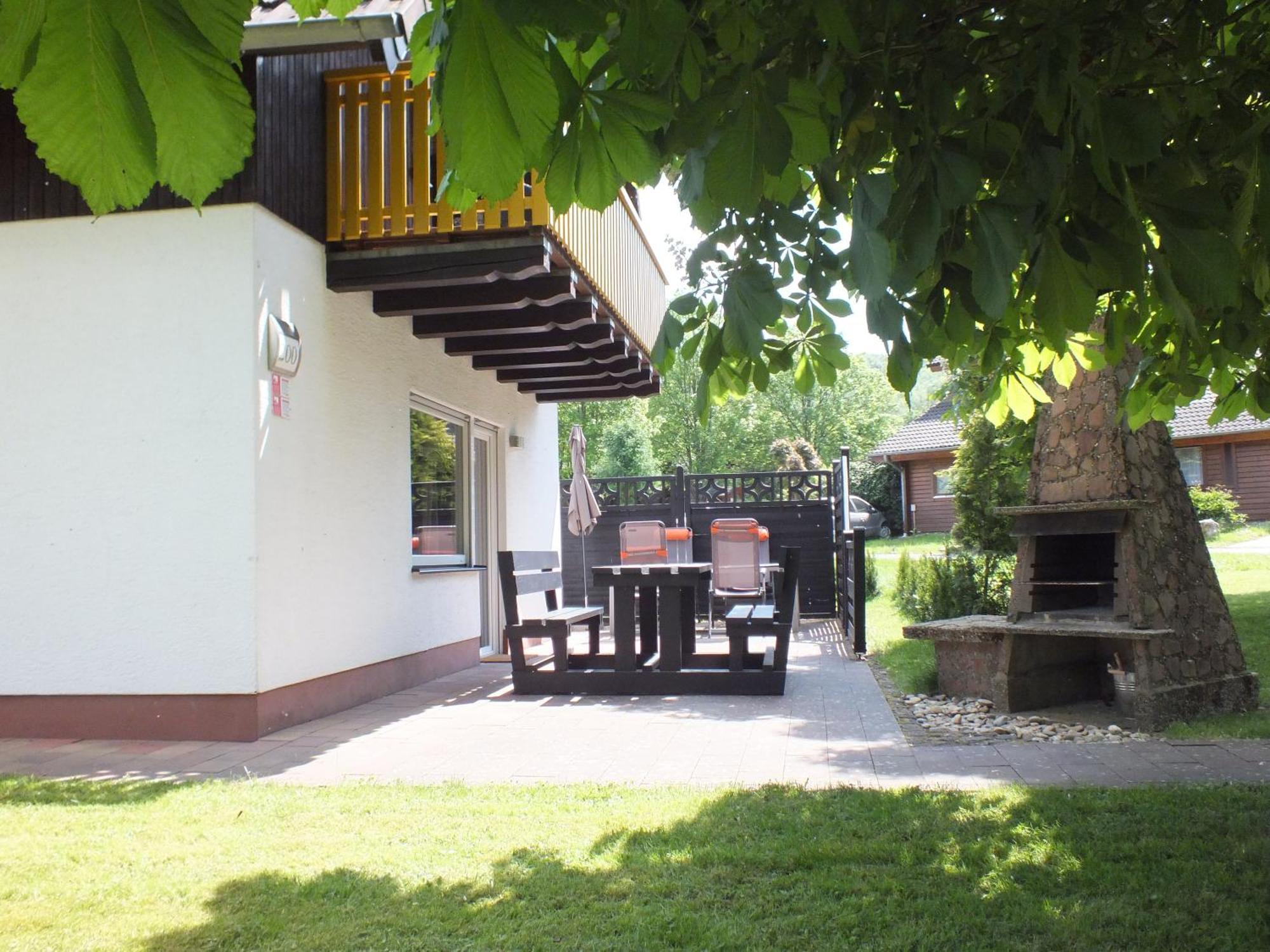 Ferienhaus Moni Mit 2 Separaten Wohnungen Am Silbersee Frielendorf Екстериор снимка